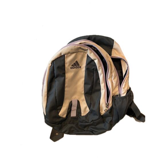 Adidas Originals Creme Black Essentials Backpack - Picture 1 of 5